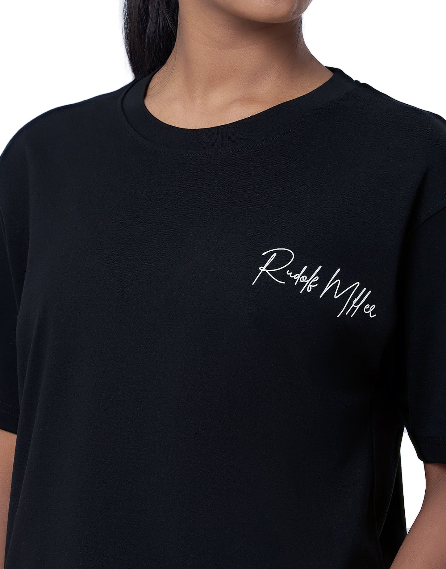 Rudolf Miller Classic Women Black Tshirt