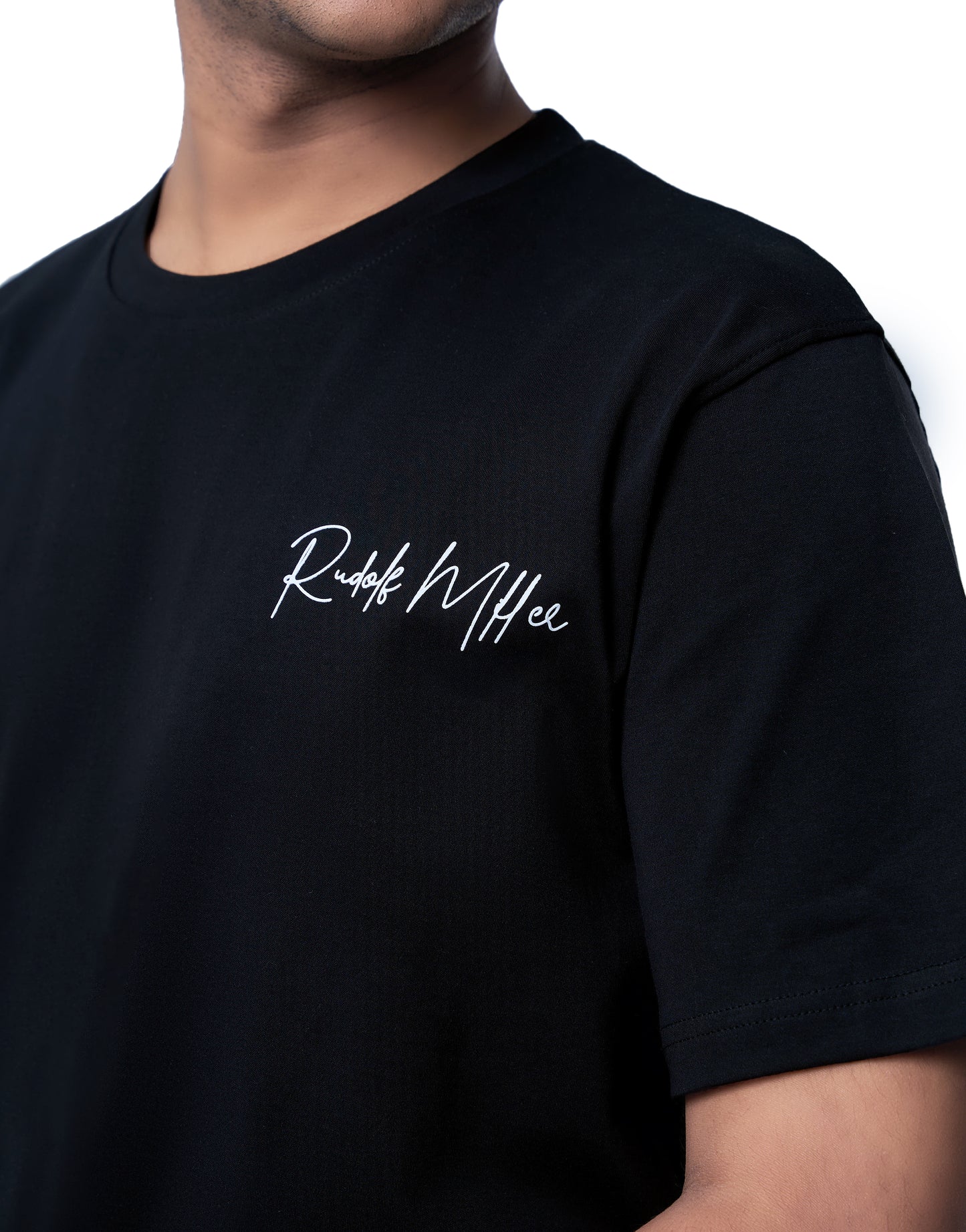 Rudolf Miller Classic Men Black Tshirt