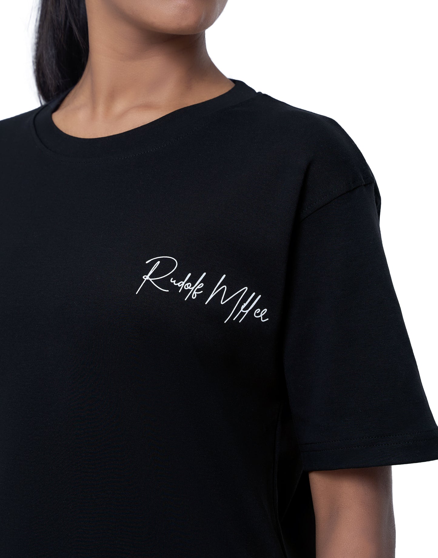 Rudolf Miller Classic Women Black Tshirt