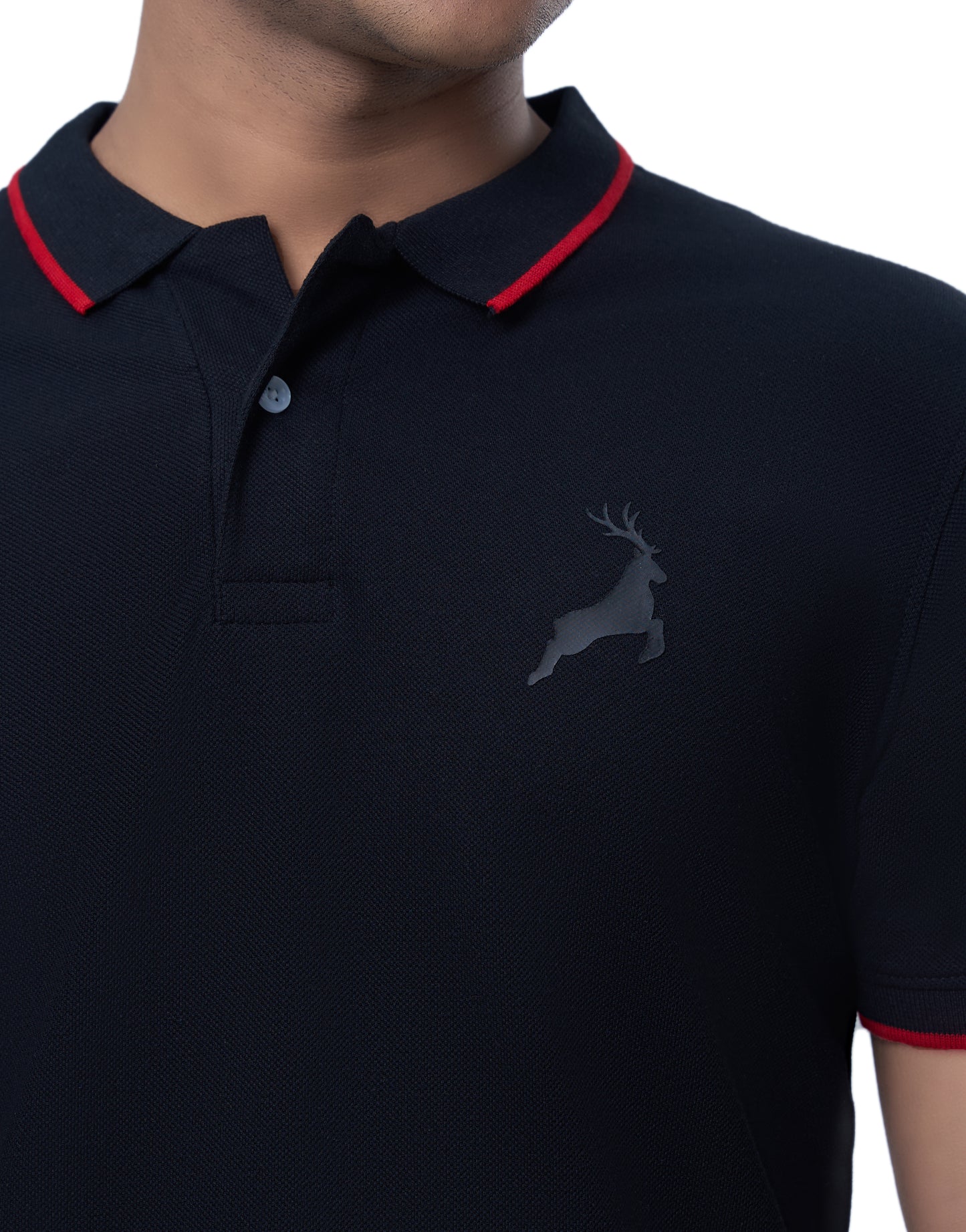 Rudolf Miller Classic Black Polo Tshirt