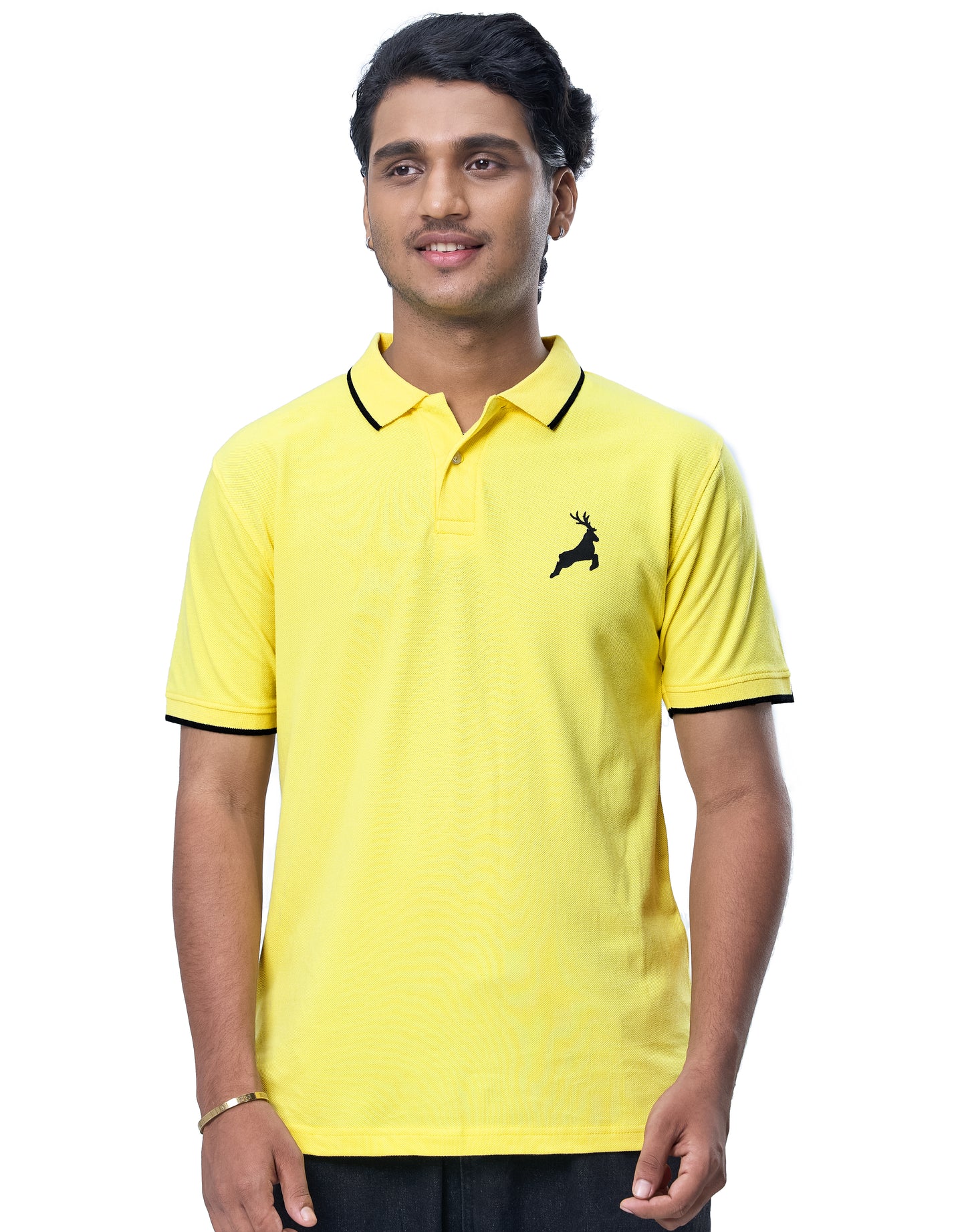 Rudolf Miller Classic Lime Yellow Polo Tshirt