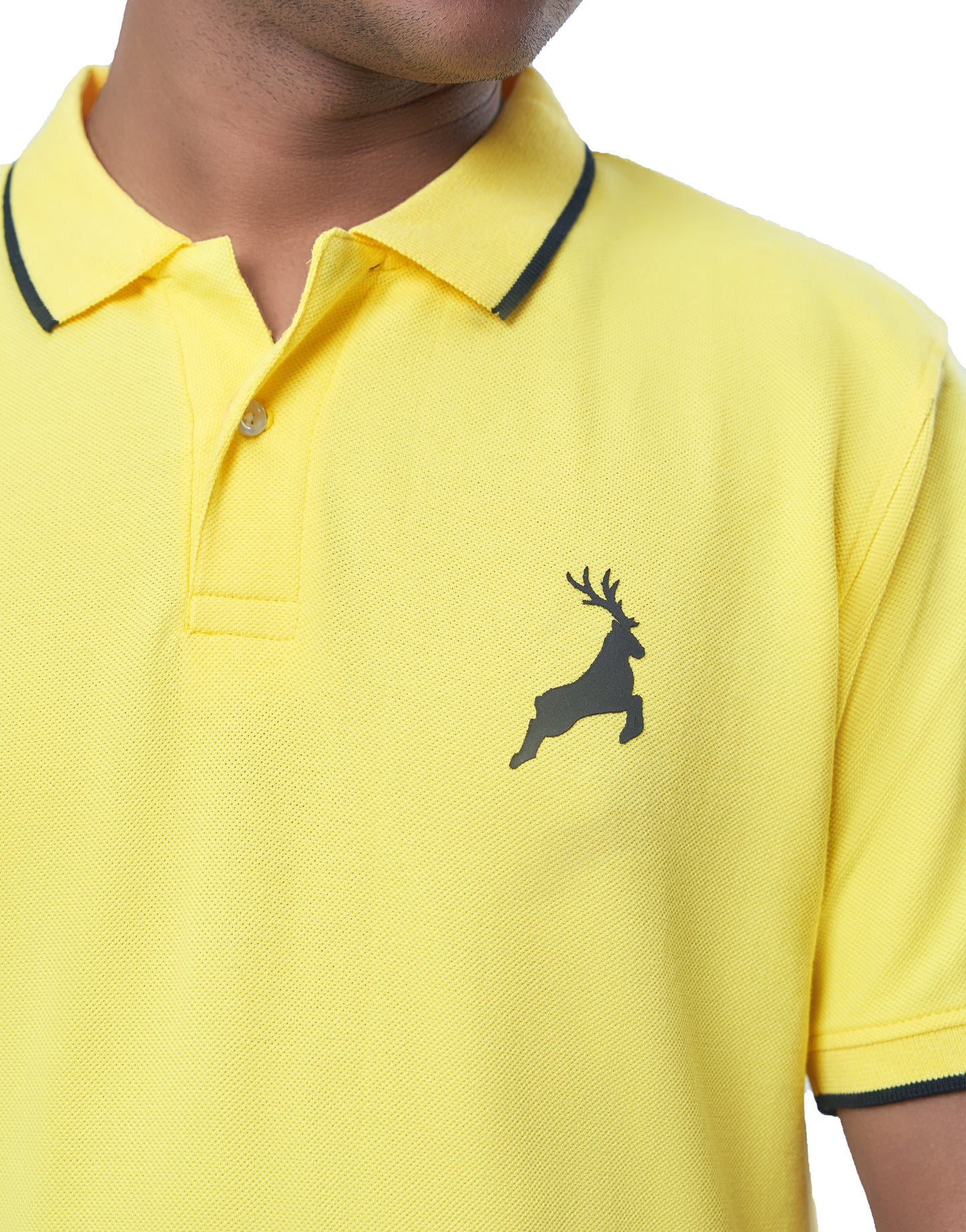 Rudolf Miller Classic Lime Yellow Polo Tshirt