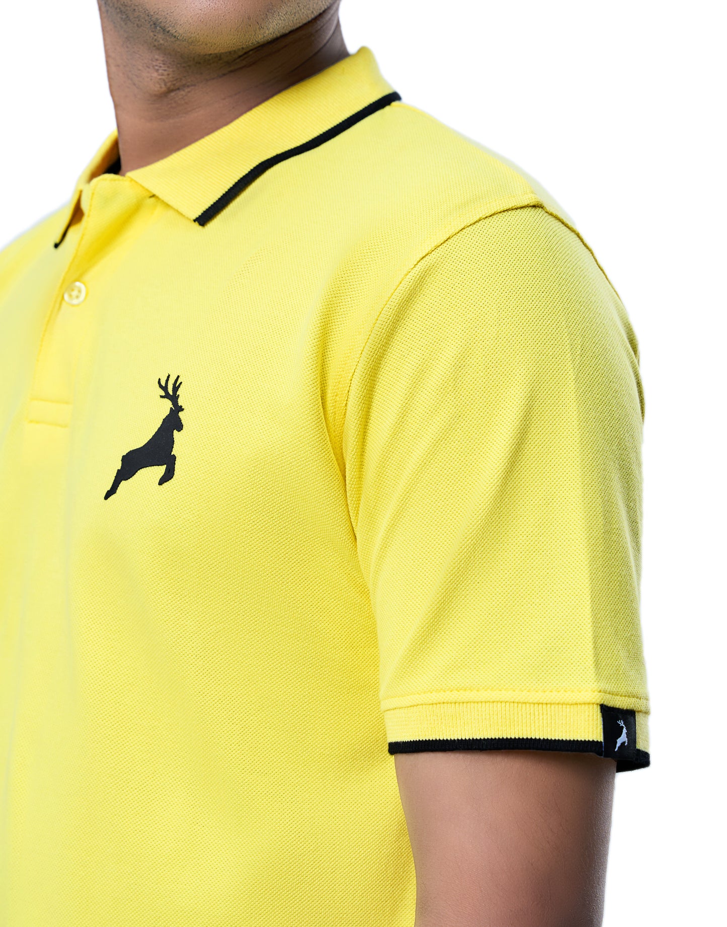 Rudolf Miller Classic Lime Yellow Polo Tshirt